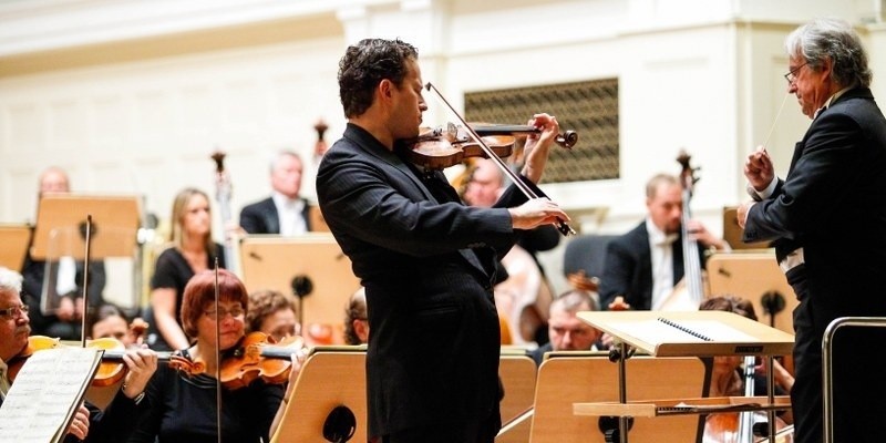 Koncert skrzypka Nikołaja Znaidera zainaugurował 66. sezon Filharmonii Poznańskiej [ZDJĘCIA]