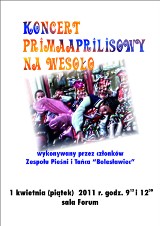 Bolesławiec. Koncert primaaprilisowy