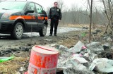 Miejskie śmieci z Rybnika trafiły na dzikie wysypisko! [WIDEO]