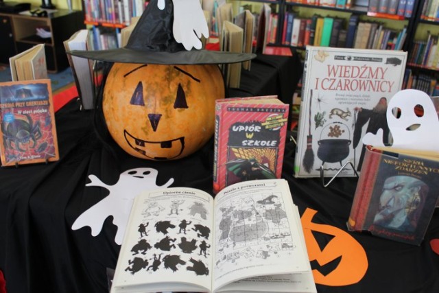 Biblioteka w Żorach: halloweenowe atrakcje dla dzieciaków