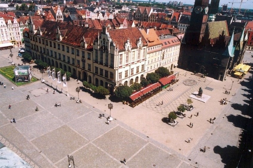 Pamiętacie Wrocław bez Galerii Dominikańskiej i Pasażu...