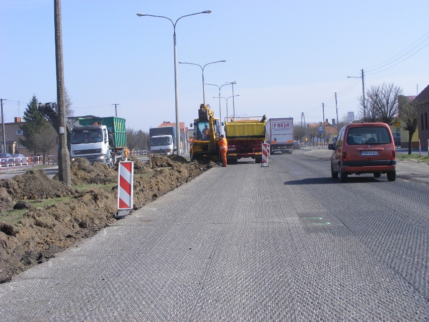 W  Gnieźnie GDDKiA już zaczęła remont ulicy wylotowej w...