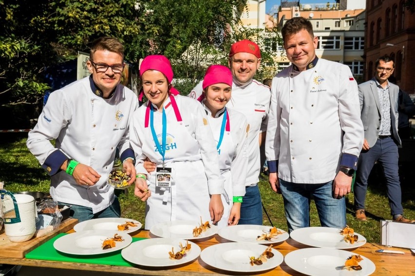 Na terenie Zespołu Szkół Gastronomiczno-Hotelarskich w...