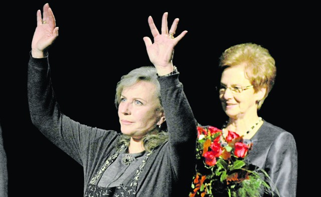 Krystyna Janda zaprezentowała w Łodzi spektakl na podstawie wspomnień Danuty Wałęsy.