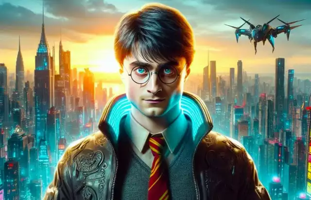 Sztuczna inteligencja przeniosła historię i bohaterów Harry'ego Potter w klimat gry Cyberpunk 2077. Maja więcej wspólnego, niż się wydaje...