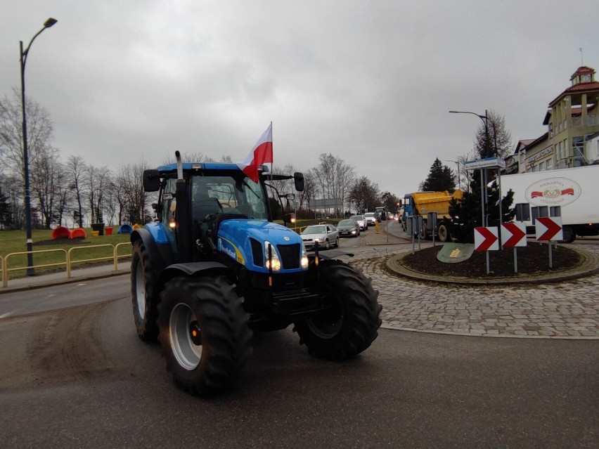Rolnicy protestują pod Urzędem Gminy Kosakowo