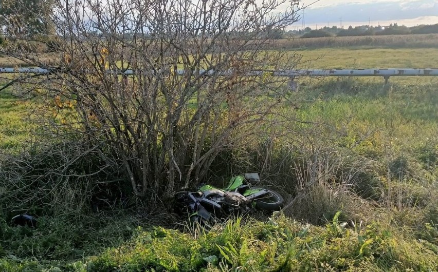 Śmiertelny wypadek w okolicach Chełma. 31-letni motocyklista nie przeżył