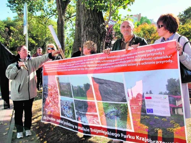 Mieszkańcy już wielokrotnie protestowali przeciw Eko Dolinie