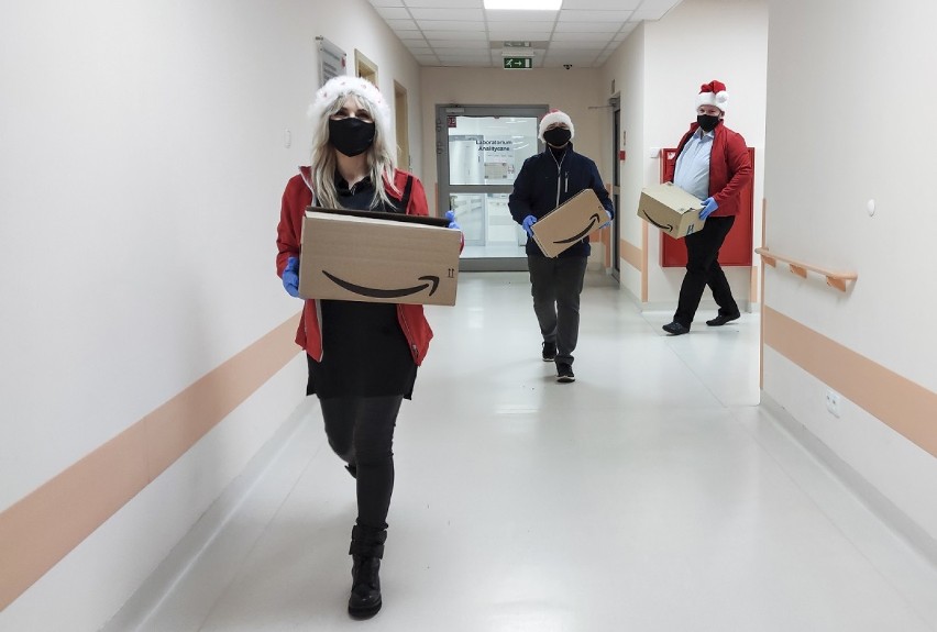 Amazon i Fundacja „Dr Clown” zorganizowali świąteczne atrakcje dla małych pacjentów szpitali