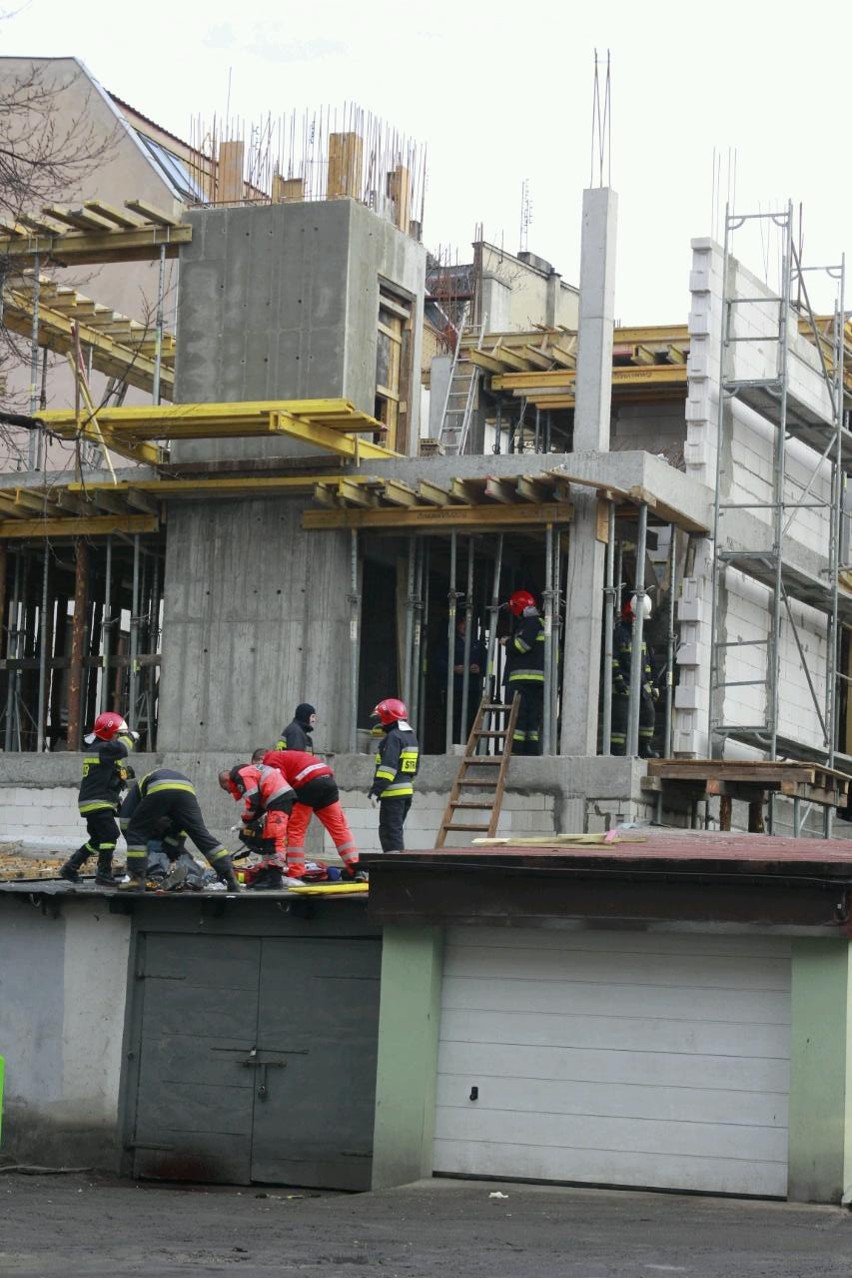 Wrocław: Śmiertelny wypadek na budowie. Mężczyzna spadł z wysokości