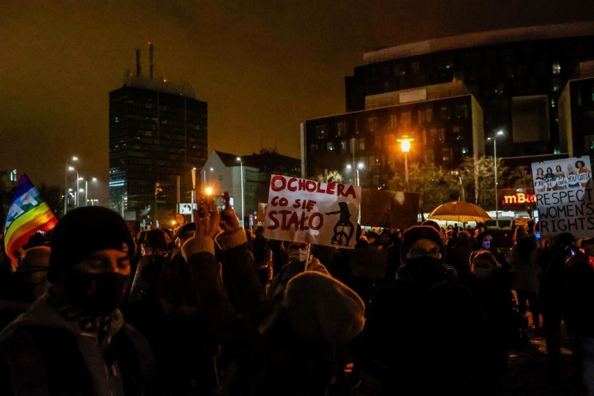 Strajk Kobiet na Placu Solidarności 08.11.2020.