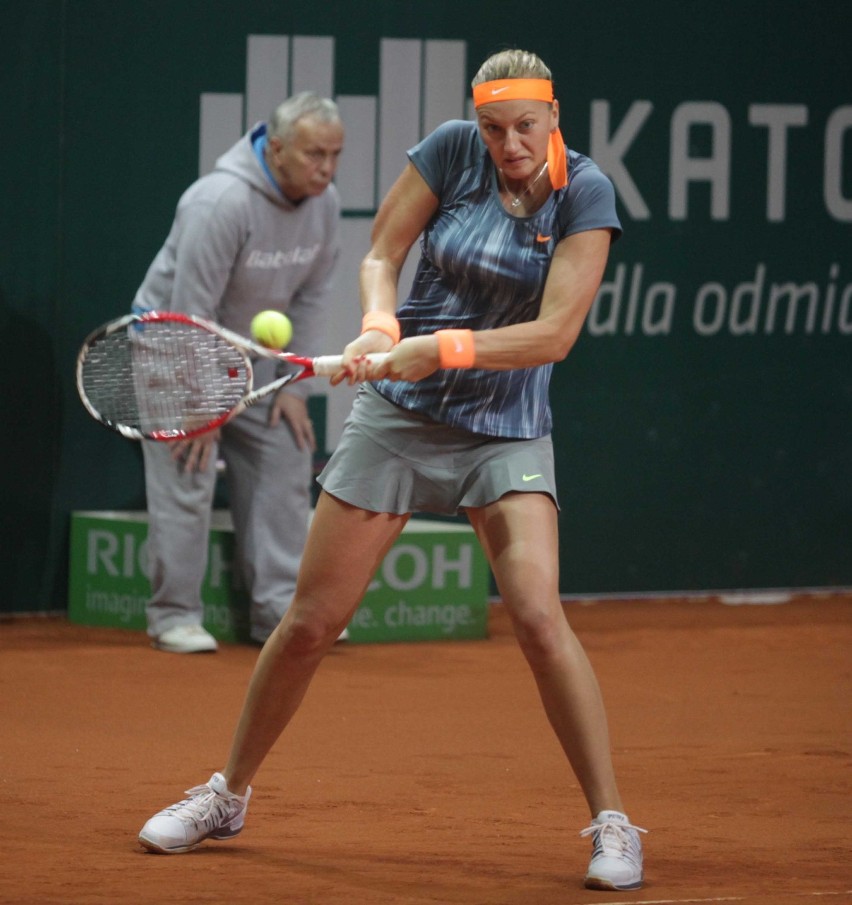 BNP Paribas Katowice Open: W Spodku Petra Kvitova wygrała z Misaki Doi [ZDJĘCIA]