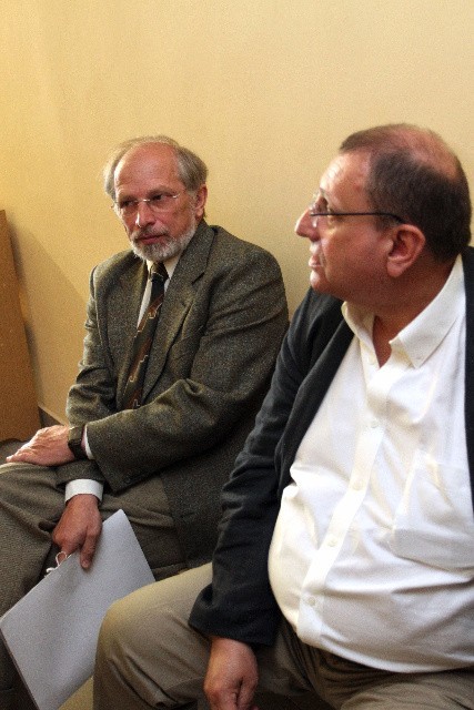 Prof. Marek Moskała (od lewej) i dr Marek Pyrich