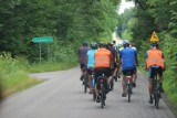 Zambrów. Kolejny rajd rowerowy z cyklu "Zambrów na rowery". Tym razem rowerzyści wybrali się do Wysokiego Mazowieckiego