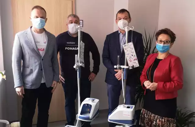 Zakupione urządzenia wspomagają leczenie pacjentów z niewydolnością oddechową