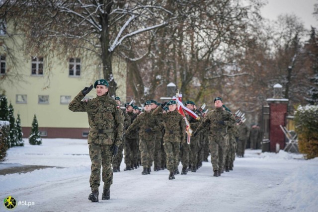 Święto Wojsk Rakietowych i Artylerii - uroczysta zbiórka w Sulechowie