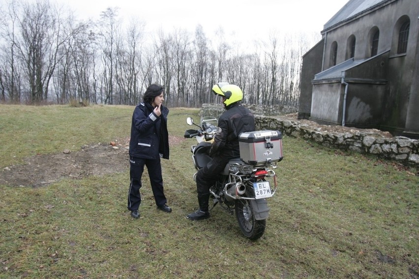 Pościg będzińskiej policji za motocyklistą [ZDJĘCIA i WIDEO]