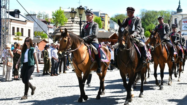 Święto 3 Maja uświetniło Chełmskie Stowarzyszenie Miłośników Koni i Kawalerii Polskiej.