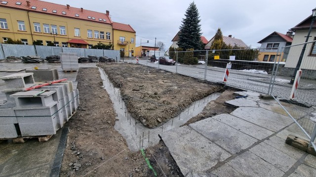 Rynek w Tymbarku jest w trakcie wielkiej metamorfozy