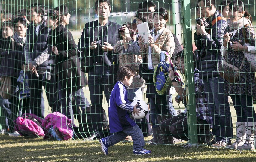 Japonia - Brazylia: Jedni się maskują, inni pokazują. Trening Japonii (ZDJĘCIA)