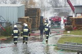 Wyrzysk: Spłonął zakład stolarski Hjort Knudsen