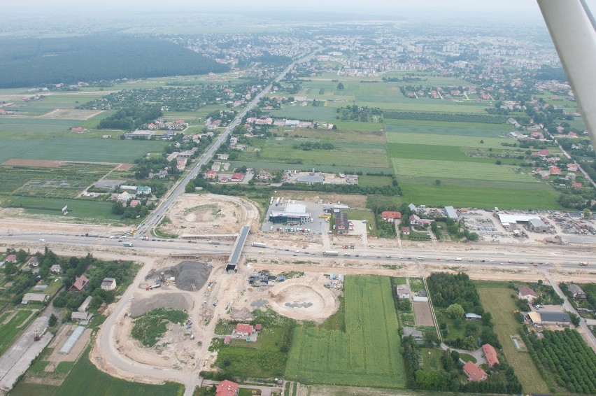 Lublin z lotu ptaka: Najnowsze zdjęcia trasy S17