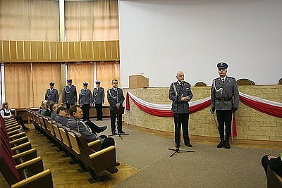 Ślubowanie w Komendzie Wojewódzkiej Policji w Katowicach [ZDJĘCIA]