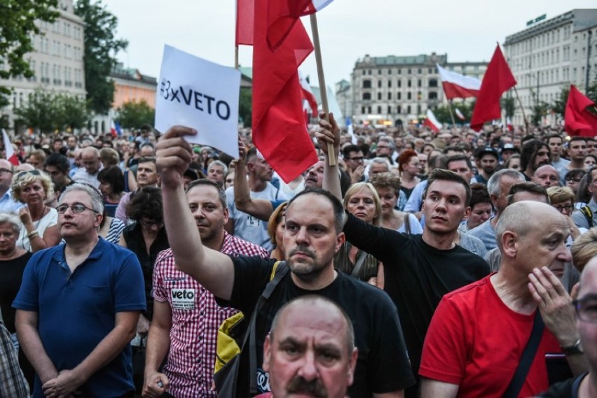 Poznań. Plac Wolności. 20 lipca