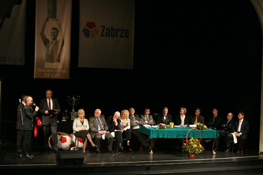 75. urodziny Stanisława Oślizły. Benefis legendy Górnika Zabrze [ZDJĘCIA]