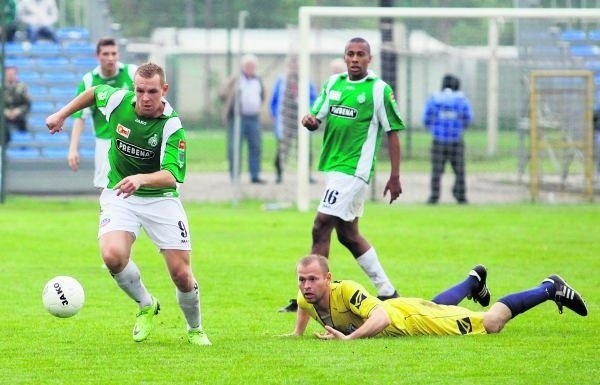 Marcin Klatt (na pierwszym planie), to jeden z pewniaków w ekipie trenera Baniaka