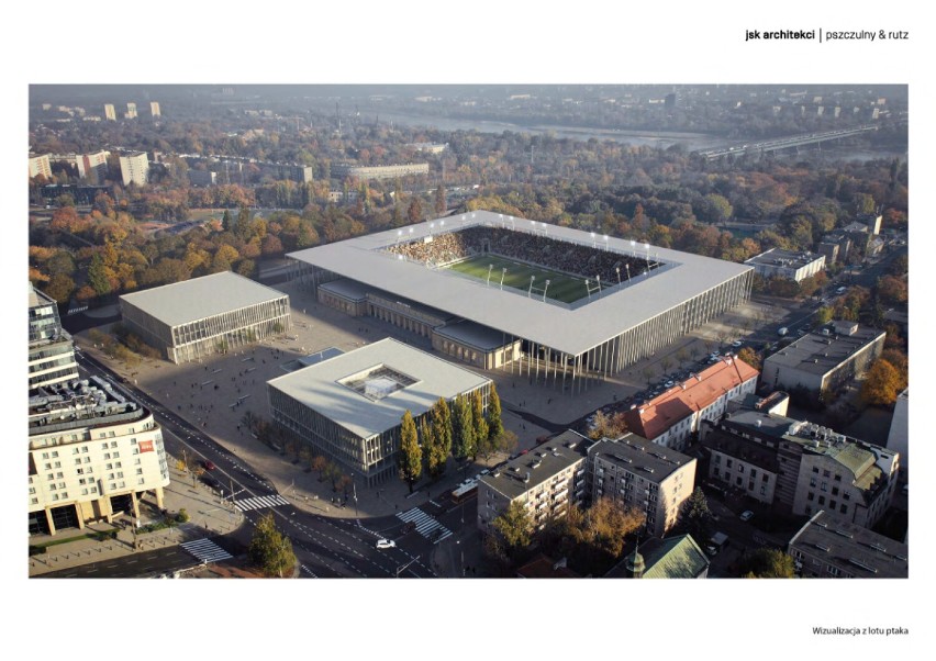 Modernizacja Ośrodka Polonia. Jest harmonogram prac oraz wizualizacje hali sportowej, stadionu oraz Centrum Wsparcia Sportu