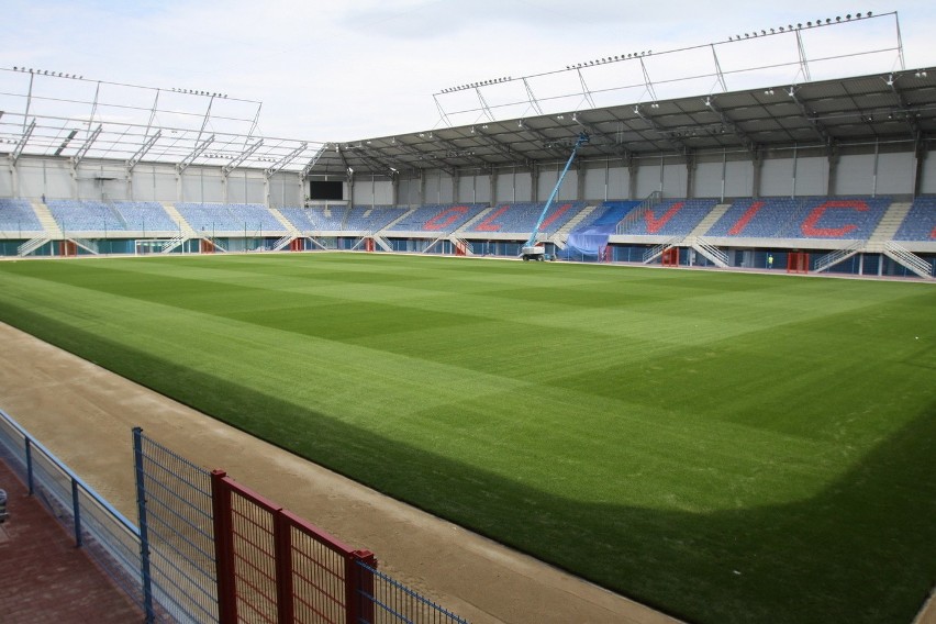 Stadion Piasta Gliwice już prawie gotowy! [ZDJĘCIA]