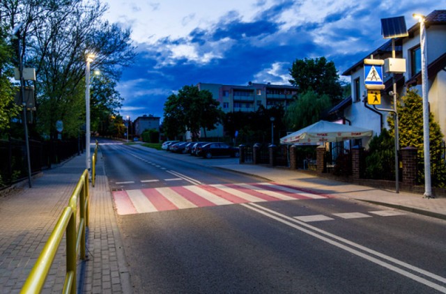 Łącznie w Świeciu zostanie zamontowanych 37 punktów świetlnych na 21 przejściach dla pieszych