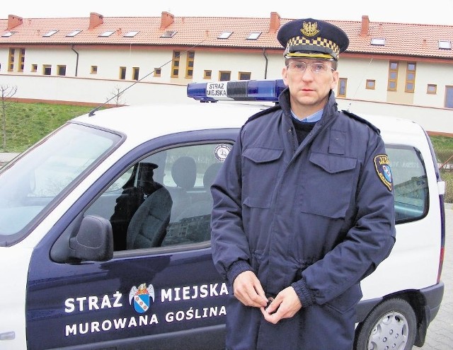 Piotr Kubczak - komendant straży w Murowanej Goślinie