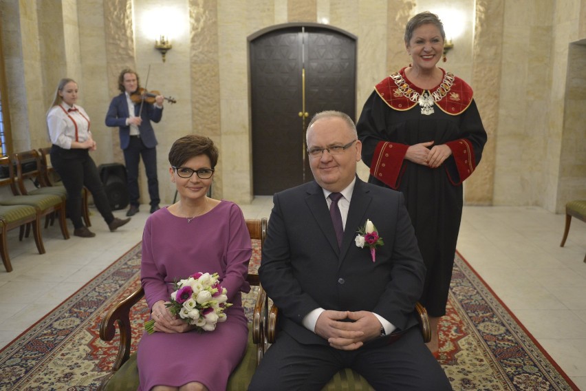 Walentynkowe śluby w słupskim Pałacu Ślubów.