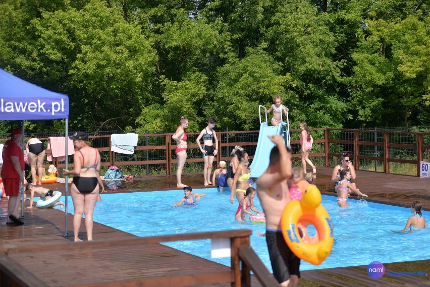 Tak było na letnich basenach we Włocławku - 7 lipca 2021