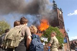 "Z kościelnych sklepień płynął gorący deszcz". Wspomnienie wielkiego pożaru kościoła św. Katarzyny w Gdańsku. Zobaczcie archiwalne zdjęcia!