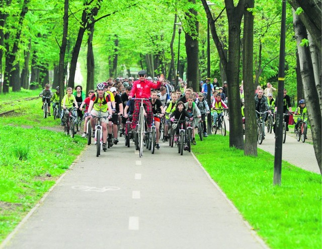 Rowerzystów w Bytomiu nie brakuje. Przykładem jest frekwencja na Bytomskiej Rowerowej Masie Krytycznej