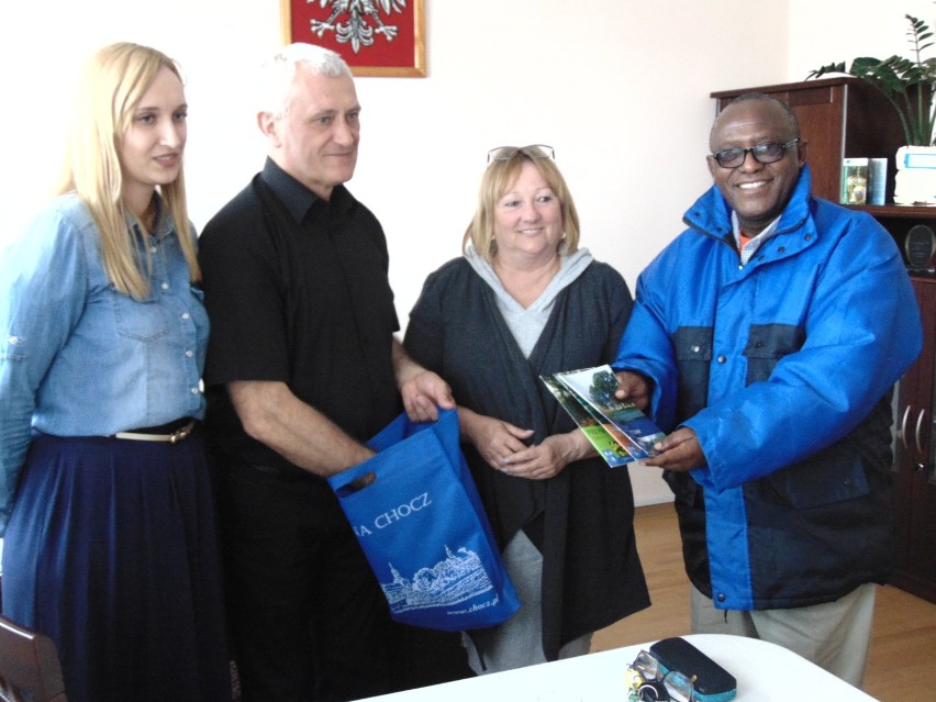Jean Bosco z Rwandy gościł w gminie Chocz