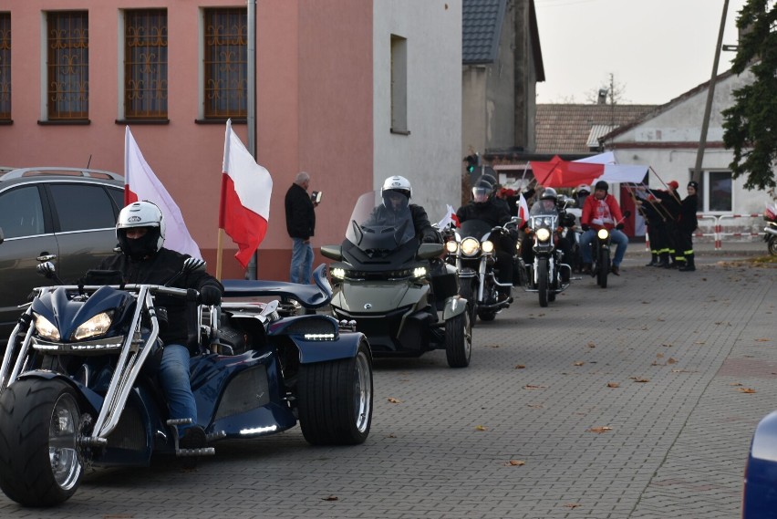 Gmina Niechanowo. Motoparada Niepodległości przejechała po drogach gminy