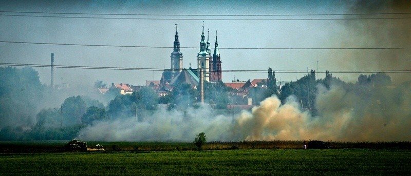 04.06.2011 LEGNICA. POŻAR TRAW