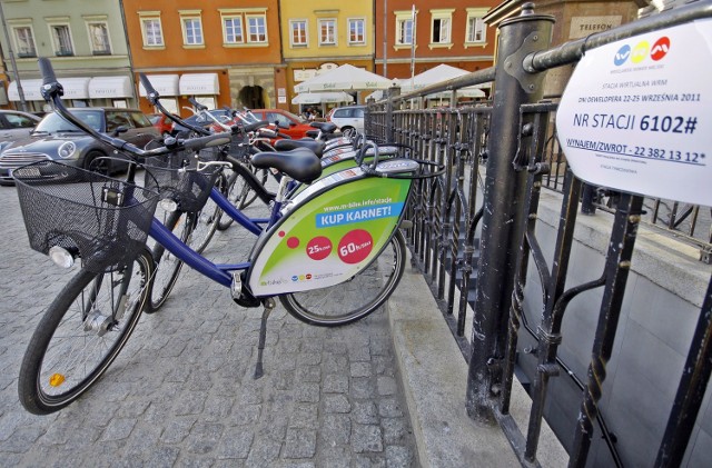 Rowery miejskie cieszą się dużą popularnością we Wrocławiu