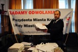 Chcą odwołać prezydenta i Radę Miasta Krakowa
