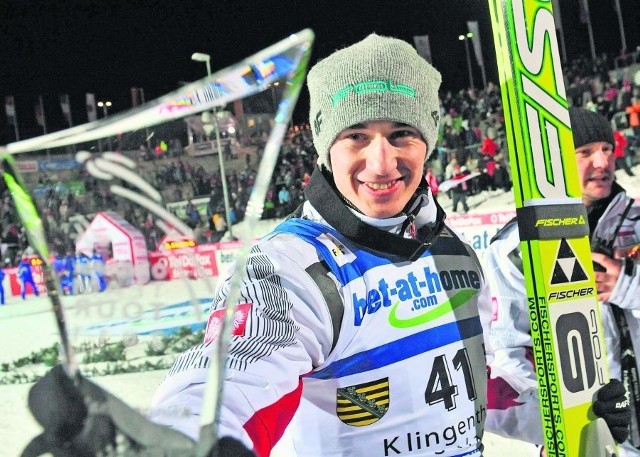 Kamil Stoch podczas konkursu w Klingenthal potwierdził swoją przynależność do światowej czołówki skoczków