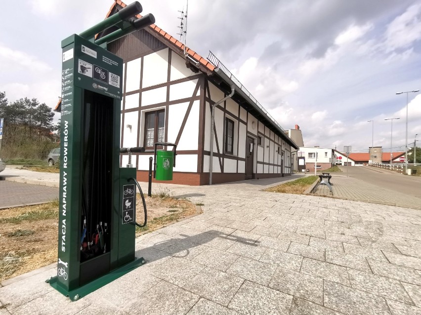 Kolejna samoobsługowa stacja naprawy rowerów w Skokach 