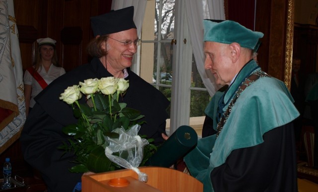 Prof. Remi Langevin otrzymał tytuł doktora honoris causa Uniwersytetu Łódzkiego