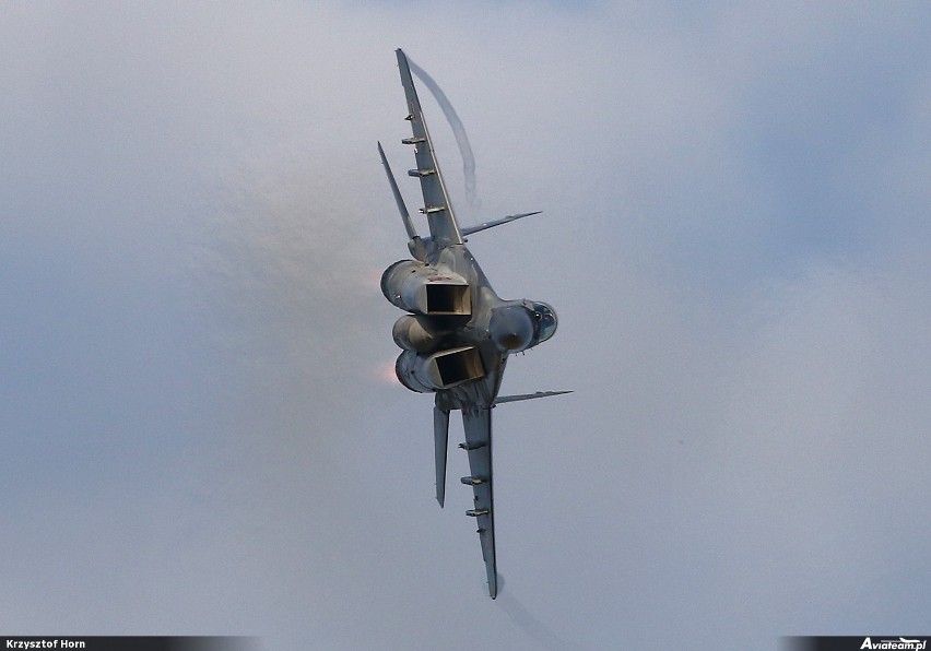 Samoloty MiG 29 z Malborka w obiektywie Krzysztofa Horna z Aviateam.pl. Te zdjęcia też musisz koniecznie zobaczyć!