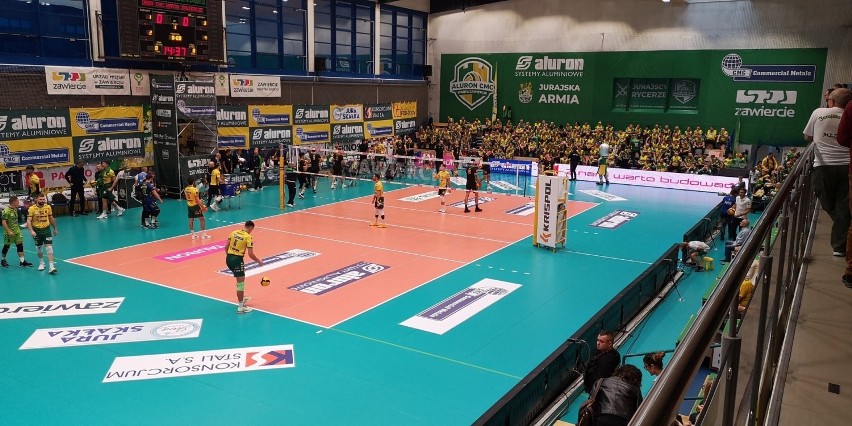 16.10.2021. PlusLiga: Aluron CMC Warta Zawiercie - GKS...