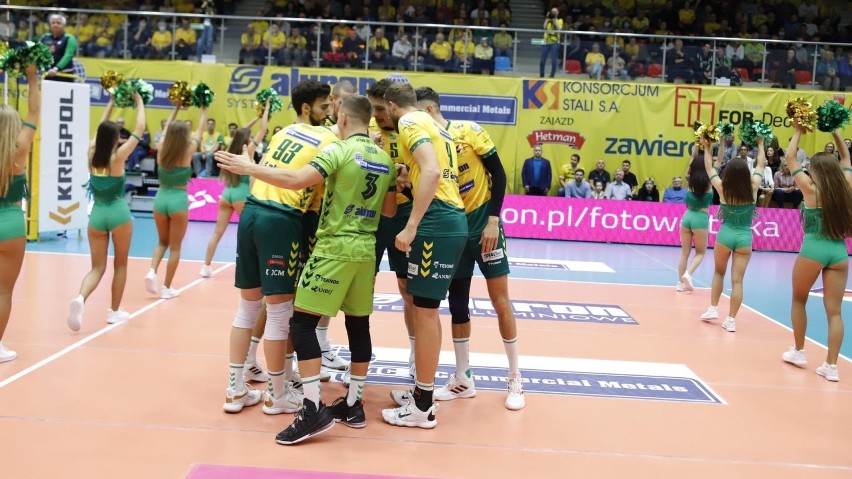 16.10.2021. PlusLiga: Aluron CMC Warta Zawiercie - GKS...