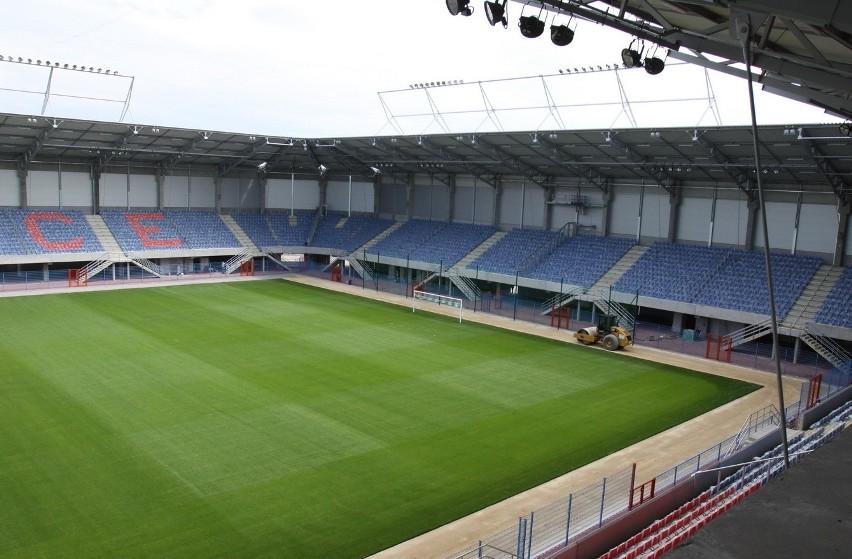 Stadion Piasta Gliwice już prawie gotowy! [ZDJĘCIA]